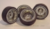 Hoppin Hydros Radsatz 506 "Low Rollers" Chrom Speichen (25mm)