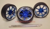 Felgen IR 18-04 Racing Hart CP8R blau  (32mm)