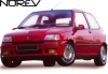 Norev Renault Clio 16S 1991 rot 1:18