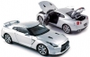 Norev Nissan GTR R-35 LHD - Ultimate silver 1:18