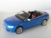 Norev Audi S5 Cabrio 2010 sprintblau perleffekt HQ 1:18