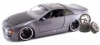 Jadatoys 1993 Nissan 300ZX *Option D* grau-schwarz mit Extra-Felgen 1:24