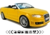 Maisto Audi RS4 Cabrio 2007 gelb 1:18