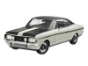 Revell 9027 Opel Commodore GS/E (Composite), chamonix wei� 1:18