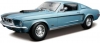 Maisto Ford Mustang GT Cobra Jet 1968 blau 1:18