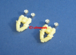 35103 Doppelvergaser-Kit VW K�fer mit Alu-Trichtern 1:18