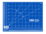 Revell 39060 Cutting Mat Schneideunterlage Schneidematte 305 x 228 mm