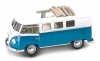 Yatming VW Bus T1 Bulli Microbus mit Faltdach 1962 blau-weiss 1:18