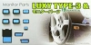 Aoshima LUXY No 3 Felgen 22 Zoll 27mm + TFT Monitore