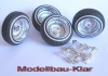 Pegasus Felgen 1003 Ds chrom mit Wei�wandreifen 24 mm