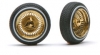 Pegasus Felgen 1107 LDs gold mit Wei�wandreifen 24 mm