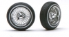Pegasus Felgen 1109 DZs chrom mit Wei�wandreifen 24mm