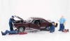 GMP Mechaniker 1:18 blau 1800121
