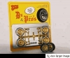 Hoppin Hydros Felgen 503 "Baby D's Gold Spoke" gold 24mm