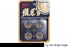 Hoppin Hydros Felgen 511 "MC's Gold Rims" mit Weisswandreifen gold 24mm
