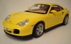 Welly Porsche 911 Turbo 996 2000 gelb 1:18