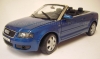 Welly Audi A4 Cabrio 3.0i V6 blau 1:18