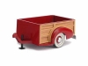 MotorCityClassics Chevrolet Master Wagon Trailer Anh�nger 1:18 beige-rot