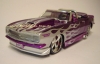 Maisto Chevrolet Camaro SS 1968 violett + silberene Flammen 1:24