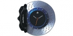 AUTOart Wanduhr Bremsscheibe schwarz-blau 40013 Uhr