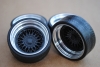 Felgen Alu AG B mit hochglanz Aluminium Tiefbett (34mm) Resine schwarz