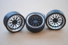 Felgen AG BBS 20 Zoll schwarz mit hochglanz Aluminium Tiefbett 37mm