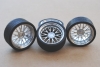 Felgen AG BBS 20 Zoll silber mit hochglanz Aluminium Tiefbett 37mm