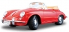 BBurago Porsche 356 B Cabriolet rot 1:18
