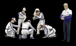 TrueScale Mechaniker Figuren Set - Pit Crew Martini Racing - 1:18
