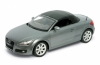 Welly Audi TT Roadster 2007 Cabriolet grau mit Verdeck 1:18