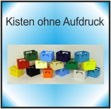 Kisten ohne Aufdruck