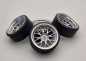 Preview: SD Felgen 19 Zoll "ALU" BBS RS-GT silber 34mm 1:18 Modelcar Tuning