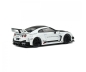 Preview: Solido 421437130 Nissan GTR35 GT-R (R35) LibertyWalk LWBK weiss-schwarz 1:43 Modellauto