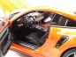Preview: Minichamps PORSCHE 911 992 Turbo S Coupe 2021 Sport Design orange 1:18 Modellauto limitiert 1/504
