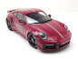 Preview: Minichamps PORSCHE 911 992 Turbo S Coupe 2021 Sport Design red 1:18 Modelcar limited 1/504