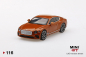 Preview: Mini GT Bentley Continental GT Orange LHD 1:64 limited MGT00116