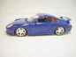 Preview: BBurago Porsche 911 (996) GT3 blau + 02-6 (umgebautes Modell) 1:18