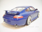 Preview: BBurago Porsche 911 (996) GT3 blau + 02-3 (umgebautes Modell) 1:18