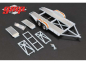 Preview: GMP Tandem Trailer mit Reifenregal 1:43 Gulf Anhänger 14304