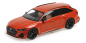 Preview: Minichamps 155018012 Audi RS6 C8 Avant 2019 orange 1:18 limitiert 1/336 RS 6 Modellauto