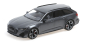 Preview: Minichamps Audi RS6 C8 Avant 2019 matt grau 1:18 limitiert 1/333 RS 6 Modellauto