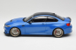 Preview: Minichamps 155021027 BMW M2 CS F87 2020 blau metallic 1:18 Modellauto