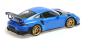 Preview: Minichamps 155068302 PORSCHE 911 991.2 GT2 RS 2018 BLAU / GOLDEN WHEELS 1:18 Modellauto