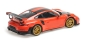 Preview: Minichamps 155068305 PORSCHE 911 991.2 GT2 RS 2018 orange / GOLDEN WHEELS 1:18 Modellauto