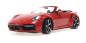 Preview: Minichamps Porsche 911 992 Turbo S Cabrio 2020 rot 1:18 Modelcar