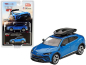 Preview: Mini GT Lamborghini Urus Blau Eleos mit Dachbox LHD 1:64 limited MGT00172