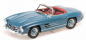 Preview: Minichamps MERCEDES-BENZ 300 SL ROADSTER (W198) 1957 BLUE 1:18 limitiert Modellauto