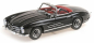 Preview: Minichamps MERCEDES-BENZ 300 SL ROADSTER (W198) 1957 SCHWARZ 1:18 limitiert Modellauto