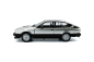 Preview: Alfa Romeo GTV6 1984 silber 1:18 - Solido 421186543 Modellauto