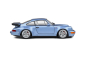 Preview: Porsche 911 964 Turbo horizontalisches blau 1990 1:18 Solido 421186335 Modellauto